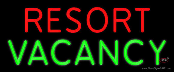Resort Vacancy  Neon Sign