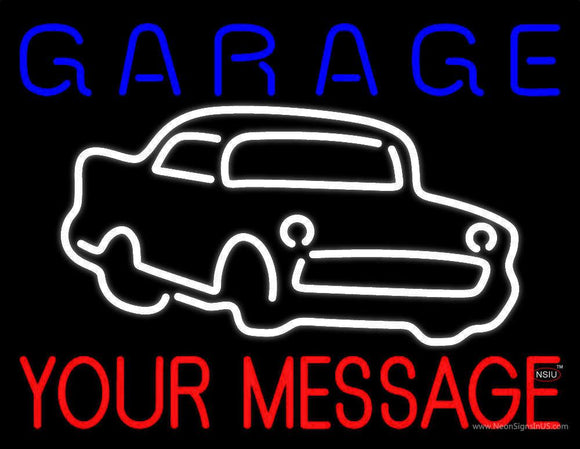 Custom Garage Car Logo  Neon Sign