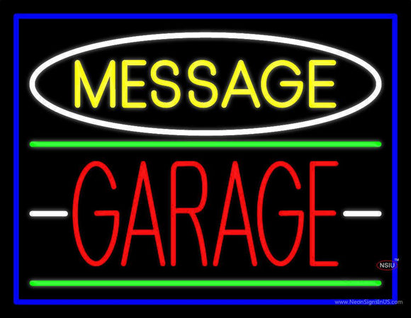 Custom Red Garage  Neon Sign