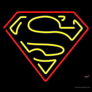 Custom Superman Logo Neon Sign 