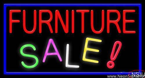 Furniture Sale Handmade Art Neon Sign