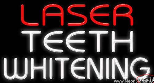 Laser Teeth Whitening Handmade Art Neon Sign