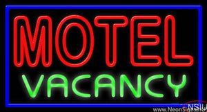 Motel Vacancy Real Neon Glass Tube Neon Sign