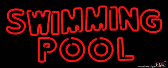Swimming Pool Handmade Art Neon Sign