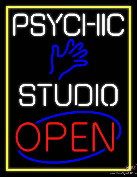Psychic Studio Open Real Neon Glass Tube Neon Sign