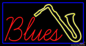 Red Blues Yellow Saxophone Real Neon Glass Tube Neon Sign