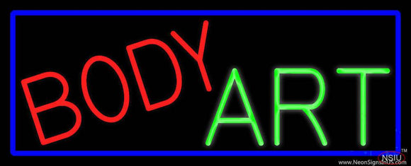 Body Art Real Neon Glass Tube Neon Sign