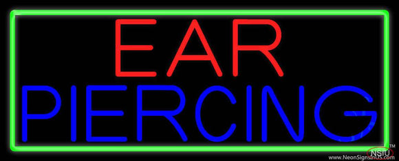 Ear Piercing Real Neon Glass Tube Neon Sign