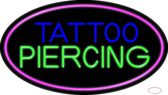 Tattoo Piercing Real Neon Glass Tube Neon Sign