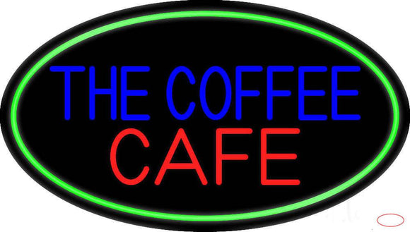 The Coffee Cafe Real Neon Glass Tube Neon Sign