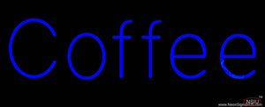 Blue Coffee Real Neon Glass Tube Neon Sign