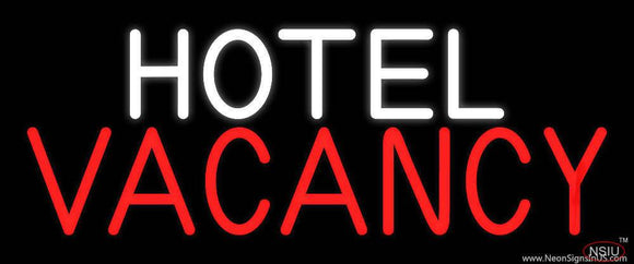 Hotel Vacancy Real Neon Glass Tube Neon Sign