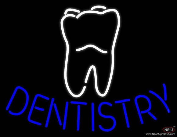 Dentistry Logo Handmade Art Neon Sign