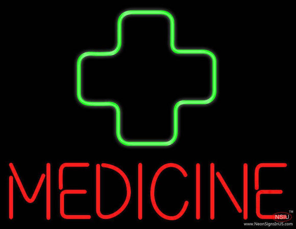 Medicine Handmade Art Neon Sign