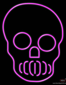 Skull Real Neon Glass Tube Neon Sign