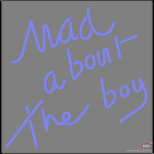 Mad A Bont The Boy Real Neon Glass Tube Neon Sign