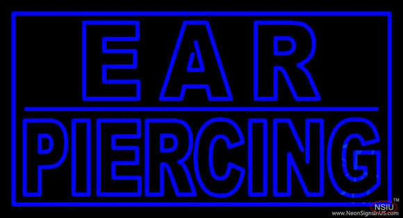 Ear Piercing Real Neon Glass Tube Neon Sign