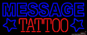 Custom Tattoo Design Real Neon Glass Tube Neon Sign