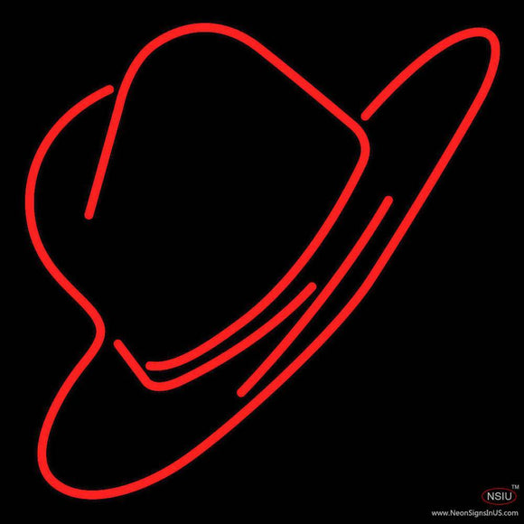 Red Hat Handmade Art Neon Sign