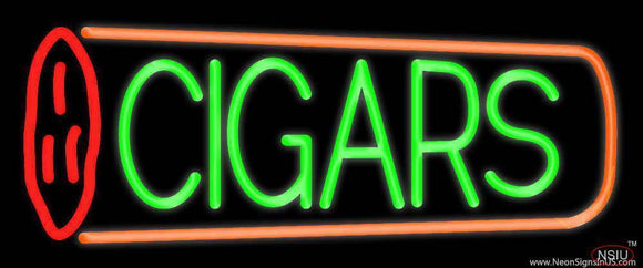 Cigars Handmade Art Neon Sign Handmade Art Neon Sign