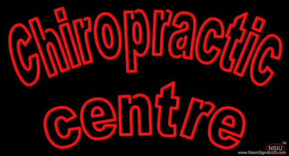 Double Stroke Chiropractic Center Handmade Art Neon Sign