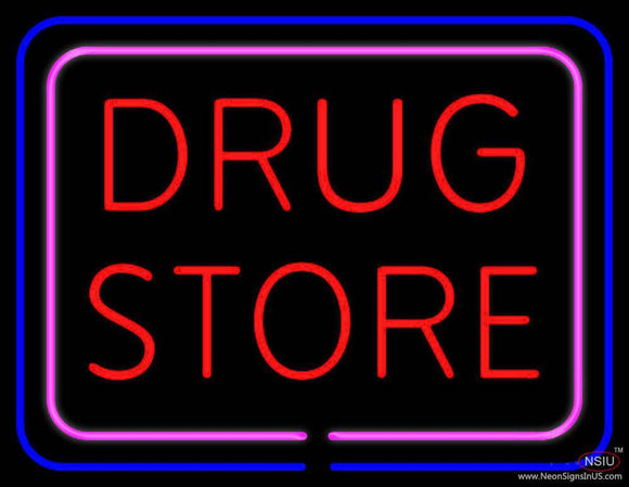 Drug Store Handmade Art Neon Sign