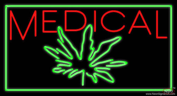 Medical Logo Handmade Art Neon Sign