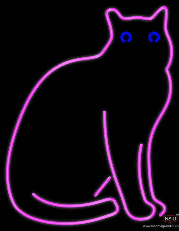 Cat Handmade Art Neon Sign
