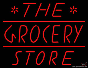 The Grocery Store Handmade Art Neon Sign
