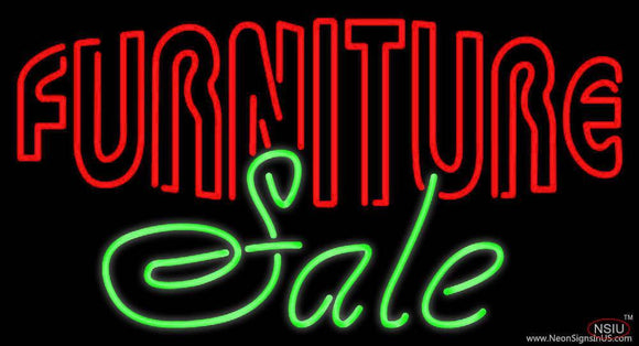 Red Furniture Sale Handmade Art Neon Sign