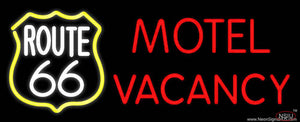 Block Motel Vacancy Real Neon Glass Tube Neon Sign