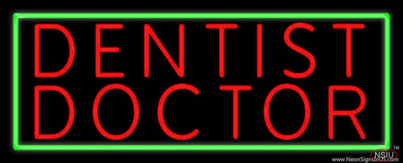 Dentist Doctor Handmade Art Neon Sign