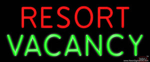 Resort Vacancy  Real Neon Glass Tube Neon Sign