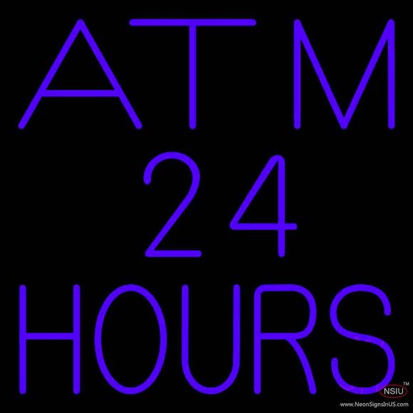 Atm  Hrs Real Neon Glass Tube Neon Sign