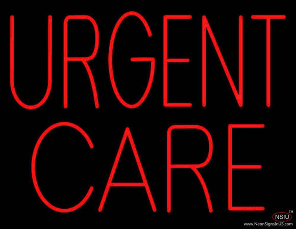 Urgent Care  Handmade Art Neon Sign