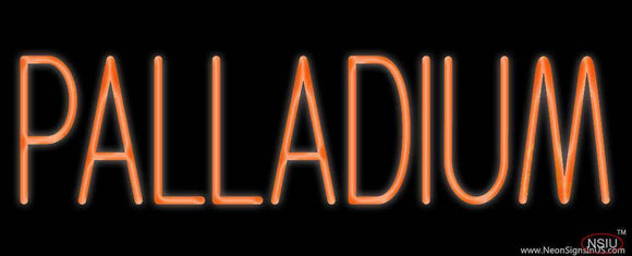 Orange Palladium Handmade Art Neon Sign