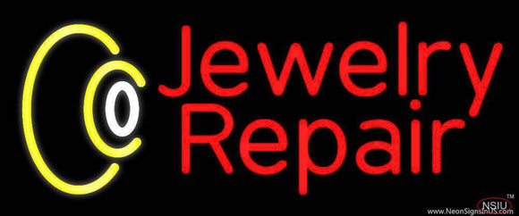 Red Jewelry Repair Handmade Art Neon Sign