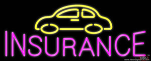 Car Logo Auto Insurance Logo Real Neon Glass Tube Neon Sign