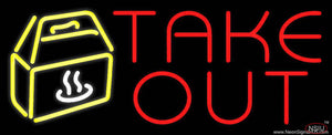 Take Out Real Neon Glass Tube Neon Sign