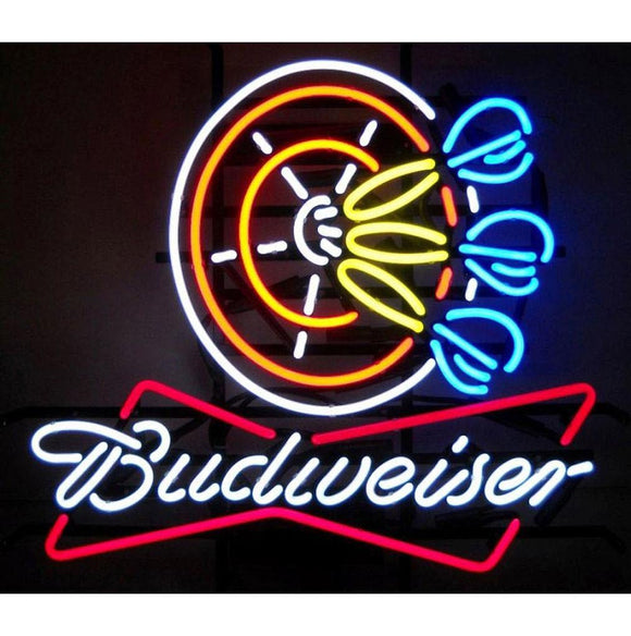 Neonetics Business Signs Budweiser Darts Neon Sign