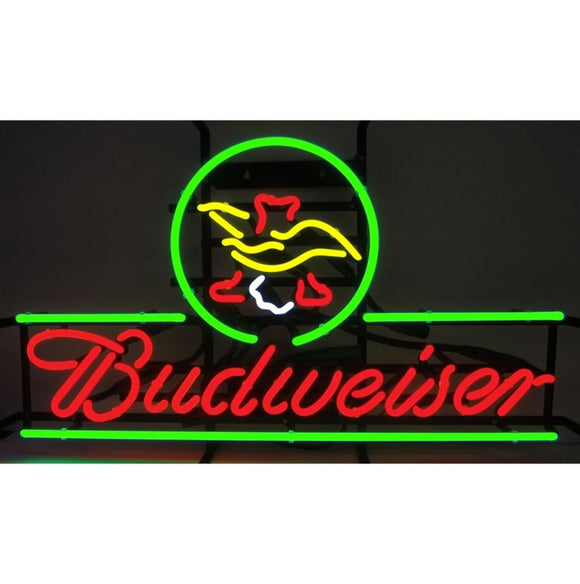 Neonetics Business Signs Budweiser Eagle Neon Sign