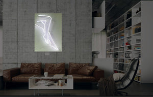 New Sexy Legs Lady Neon Art Sign Handmade Visual Artwork Wall Decor Light