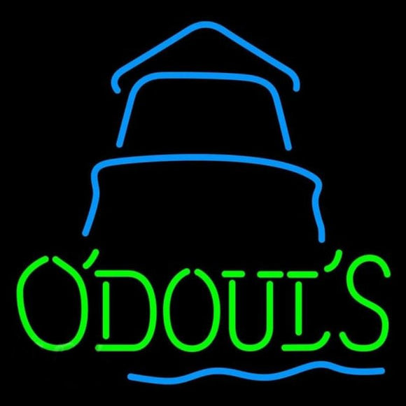 Odouls Day Lighthouse Beer Sign Handmade Art Neon Sign