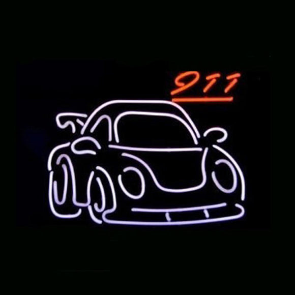 Professional  Porsche 911 Gt2 Car Dealer Beerbar Neon Sign