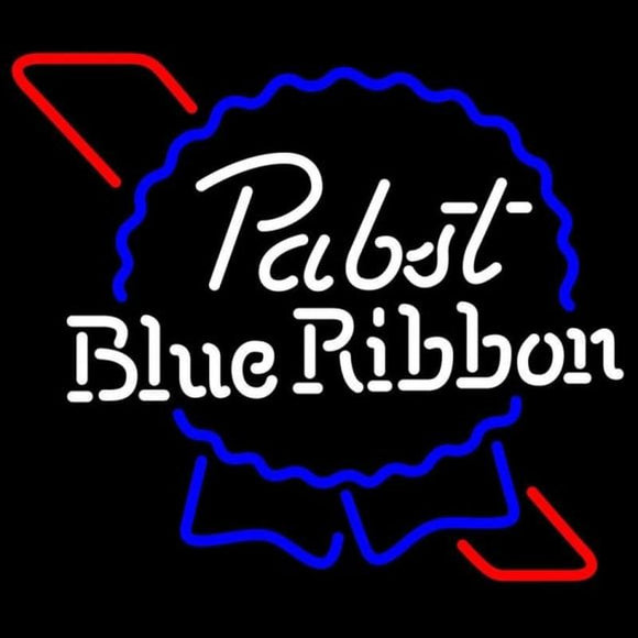 Pabst Blue Ribbon Blackbox Beer Sign Handmade Art Neon Sign
