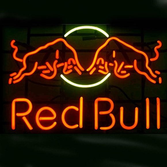 Professional  Red Bull Shop Open Neon Sign