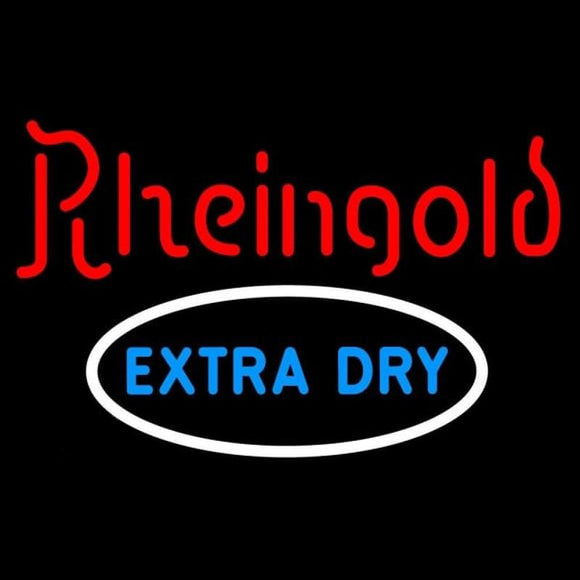 Rheingold Extra Dry Handmade Art Neon Sign