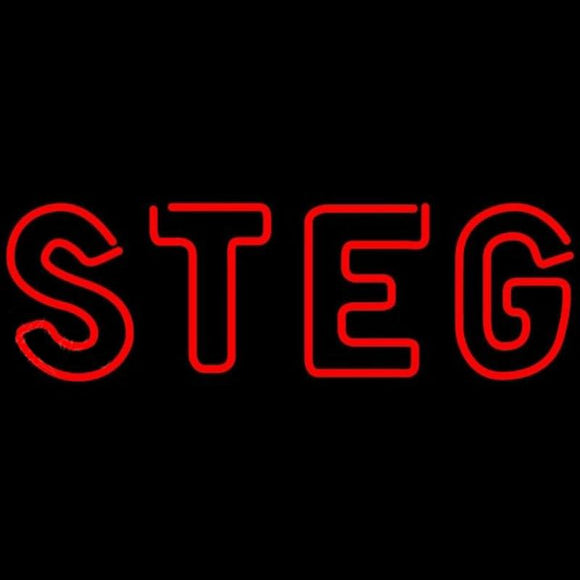 Steg Beer Sign Handmade Art Neon Sign