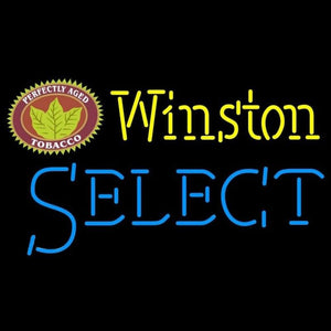 Winston Select Cigarettes Handmade Art Neon Sign