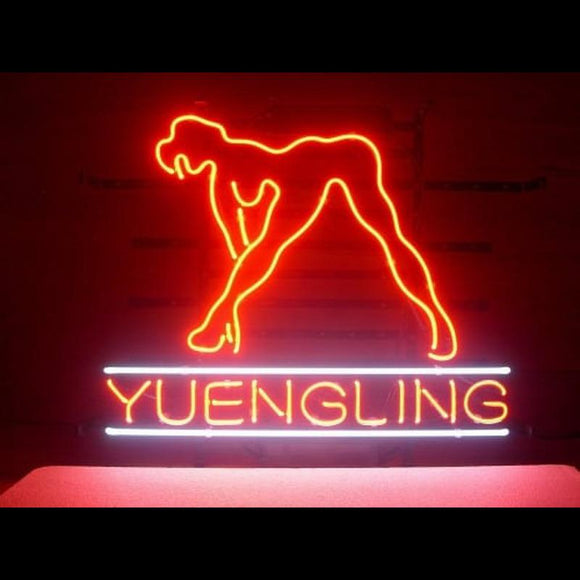 Yuengling Live Nudes Girl Handmade Art Neon Sign
